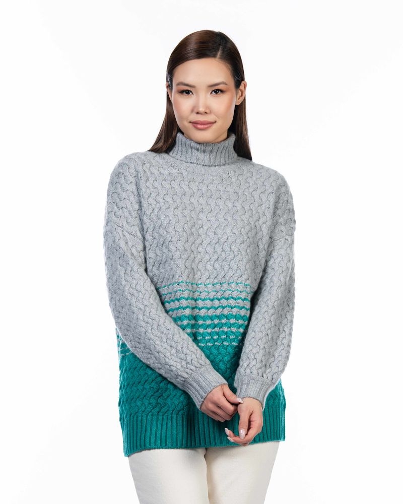 Өнгөний уусгалттай свитерэн цамц